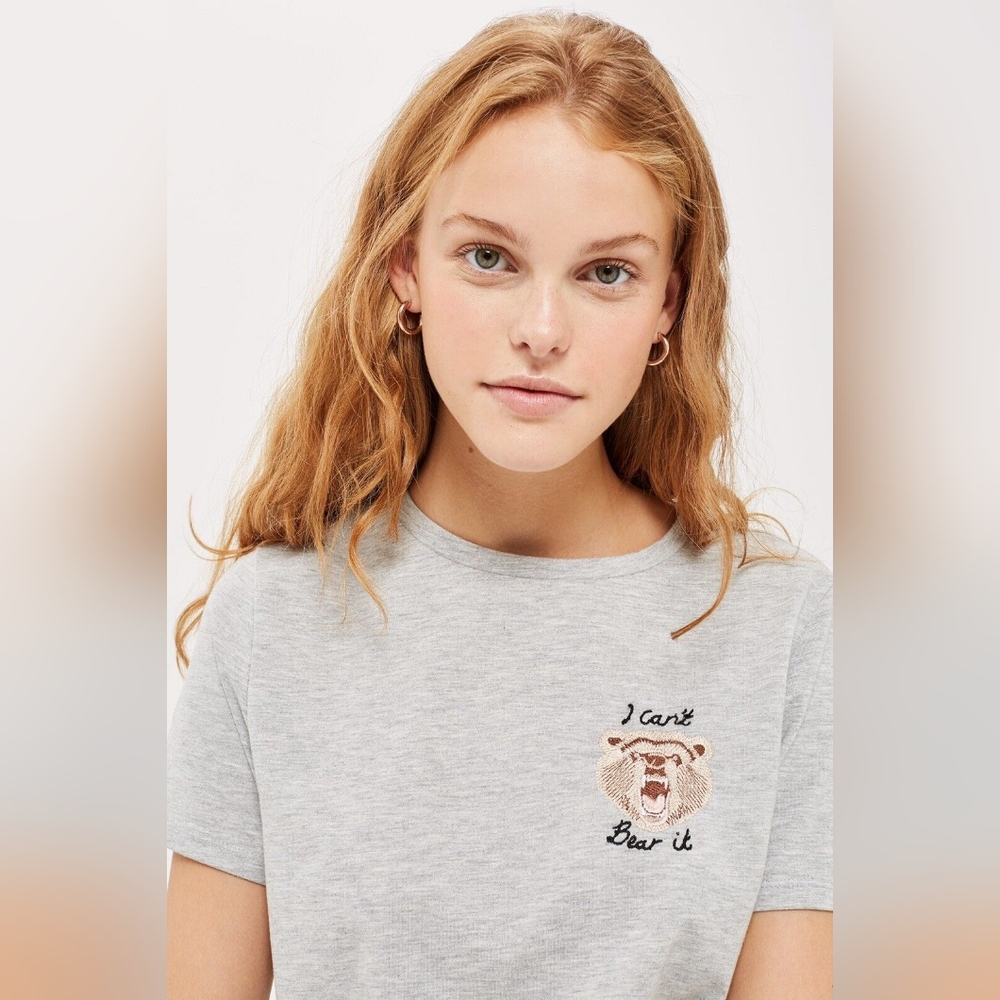 I can't bear it shirt by Topshop